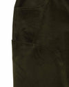 Rig Pant - Duca Visconti Emerized Cotton Twill Olive - HAVEN