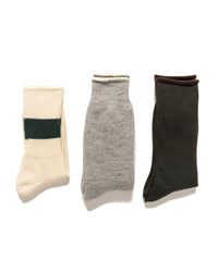 Special Trio Socks Green