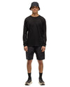 Prime Standard Fit T-Shirt L/S - Suvin Cotton Jersey Black