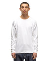 Prime Standard Fit T-Shirt L/S - Suvin Cotton Jersey White - HAVEN