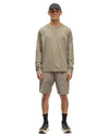 Excel Relaxed Fit T-Shirt L/S - Siro Cotton Jersey Sage