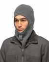 English Coast Wool Balaclava Melange Dark Grey