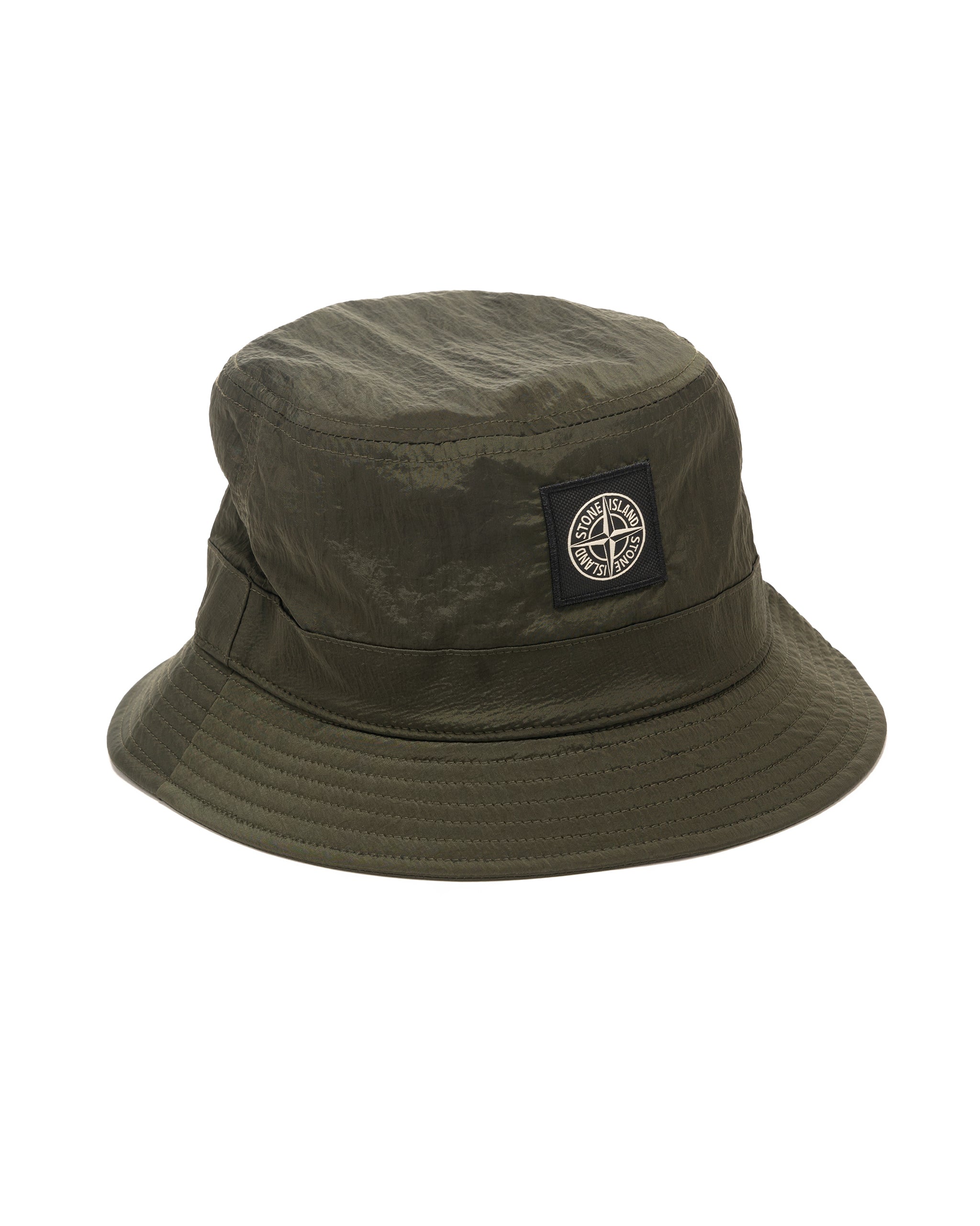 Nylon Metal In Econyl Regenerated Nylon Hat Olive