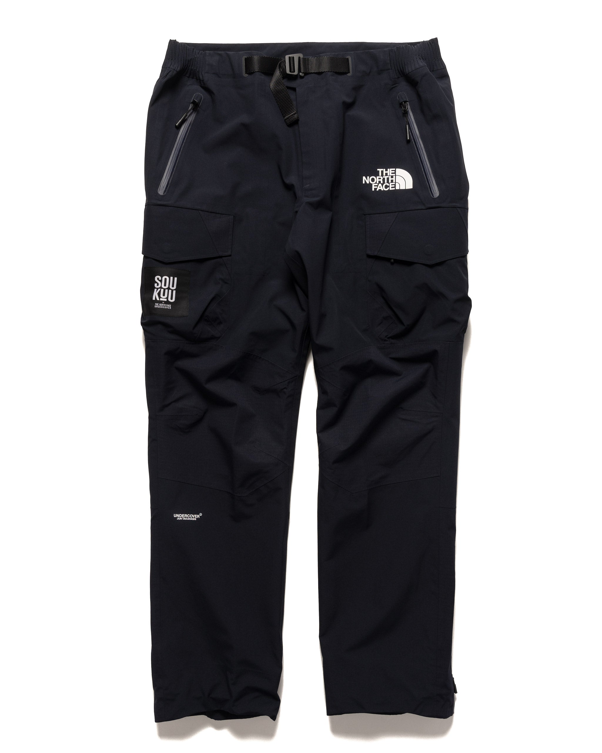 x Undercover SOUKUU GEODESIC SHELL PANT NAVY