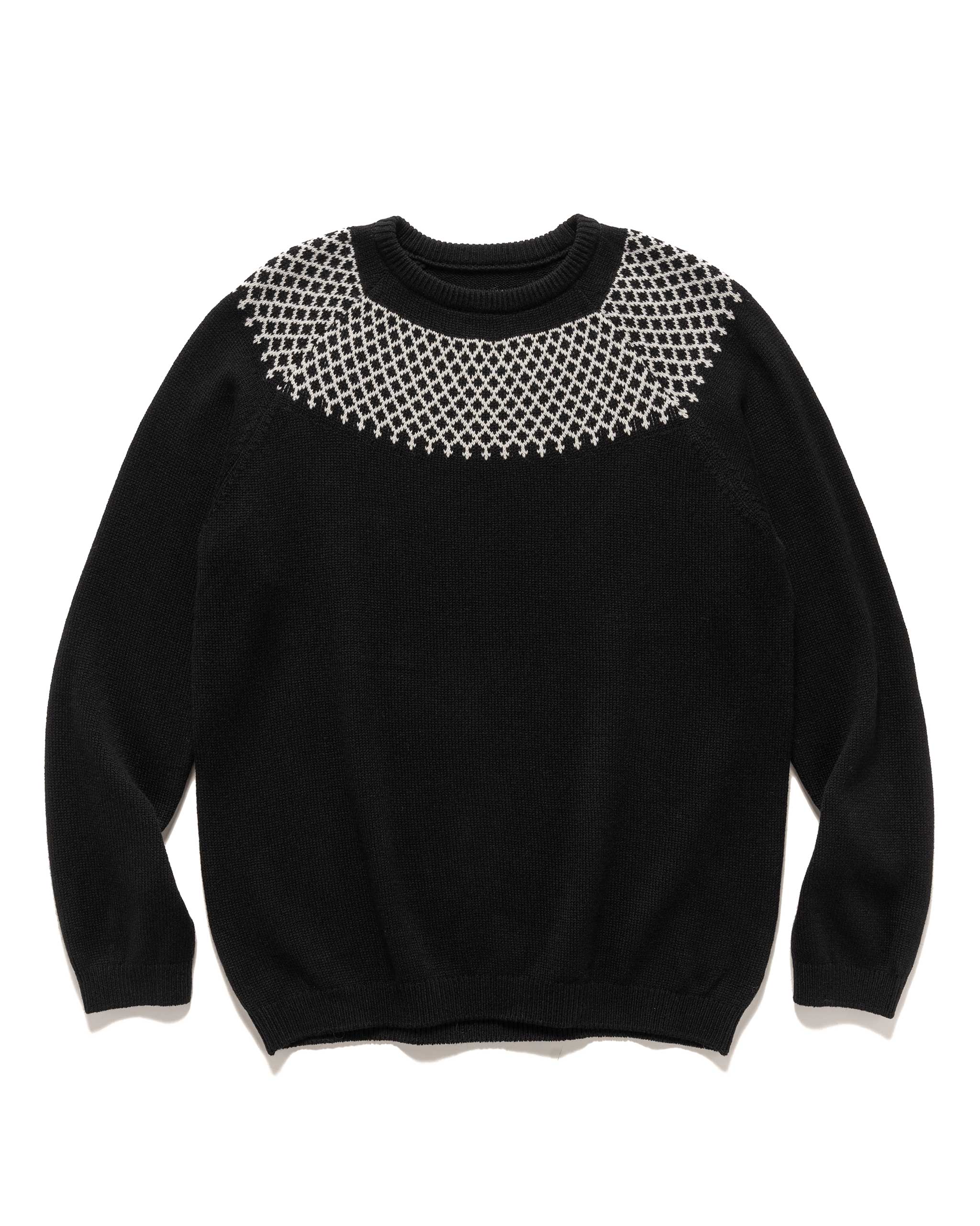 Rbg Crewneck Knit Black | HAVEN