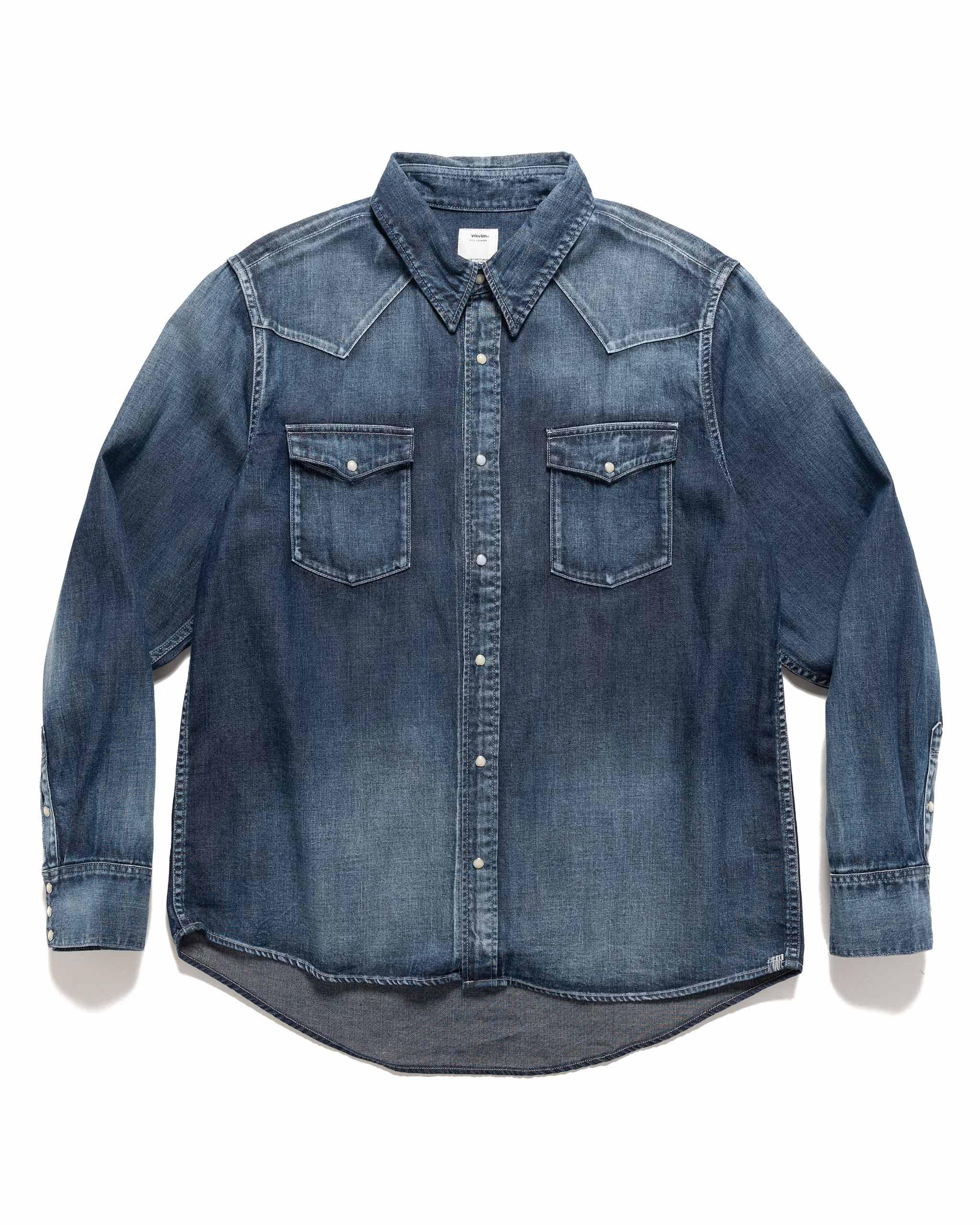 Social Sculpture Shirt Dmgd Indigo | HAVEN