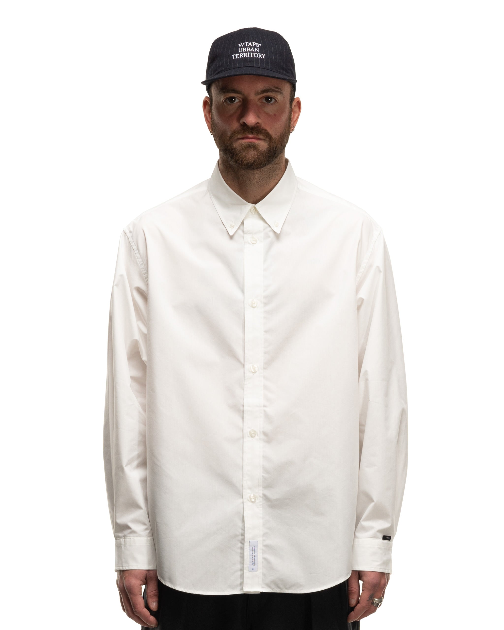 BD 01 / LS / Broadcloth COOLMAX Shirt WHITE | HAVEN