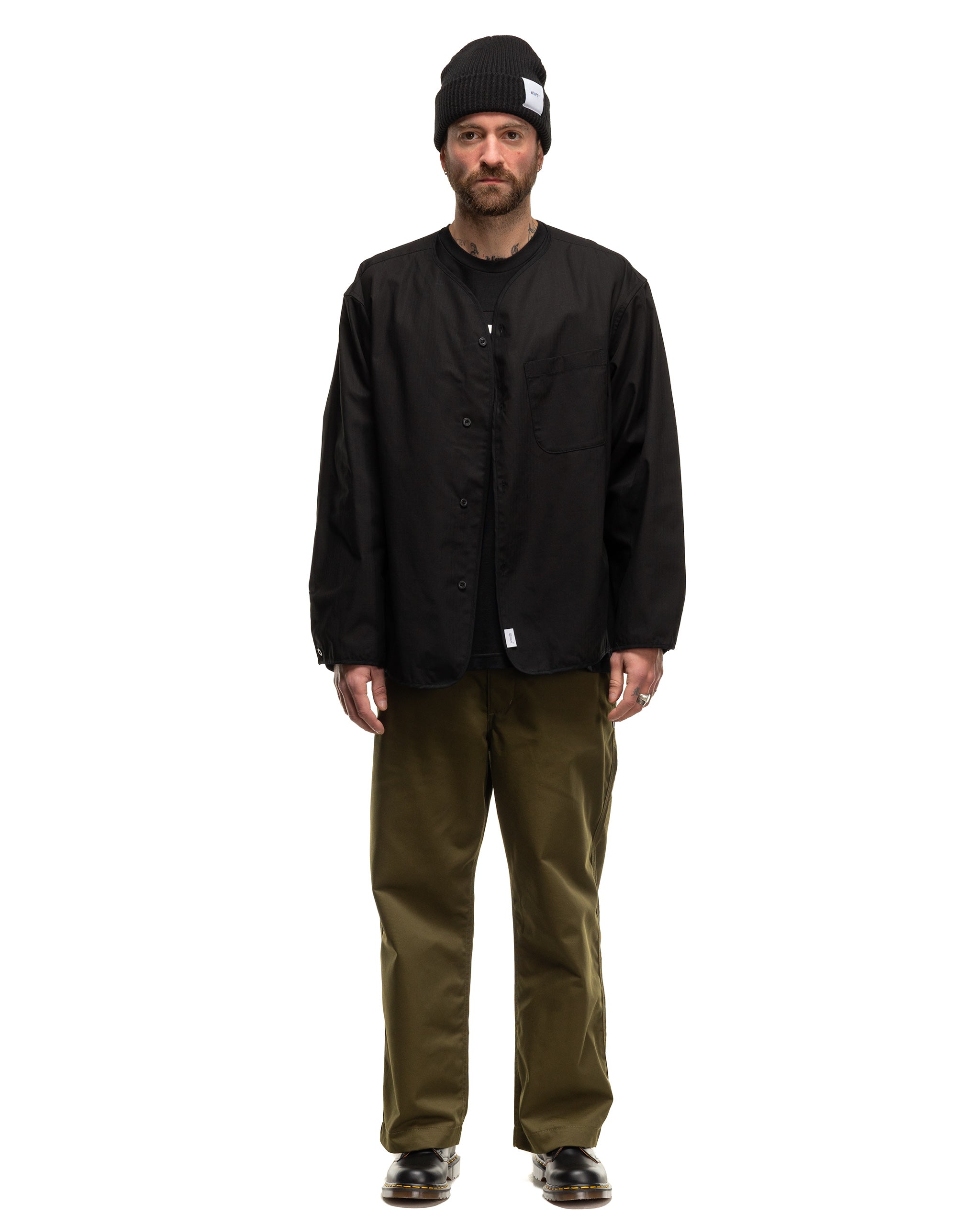 wtaps milt9601 BLACK サイズL-