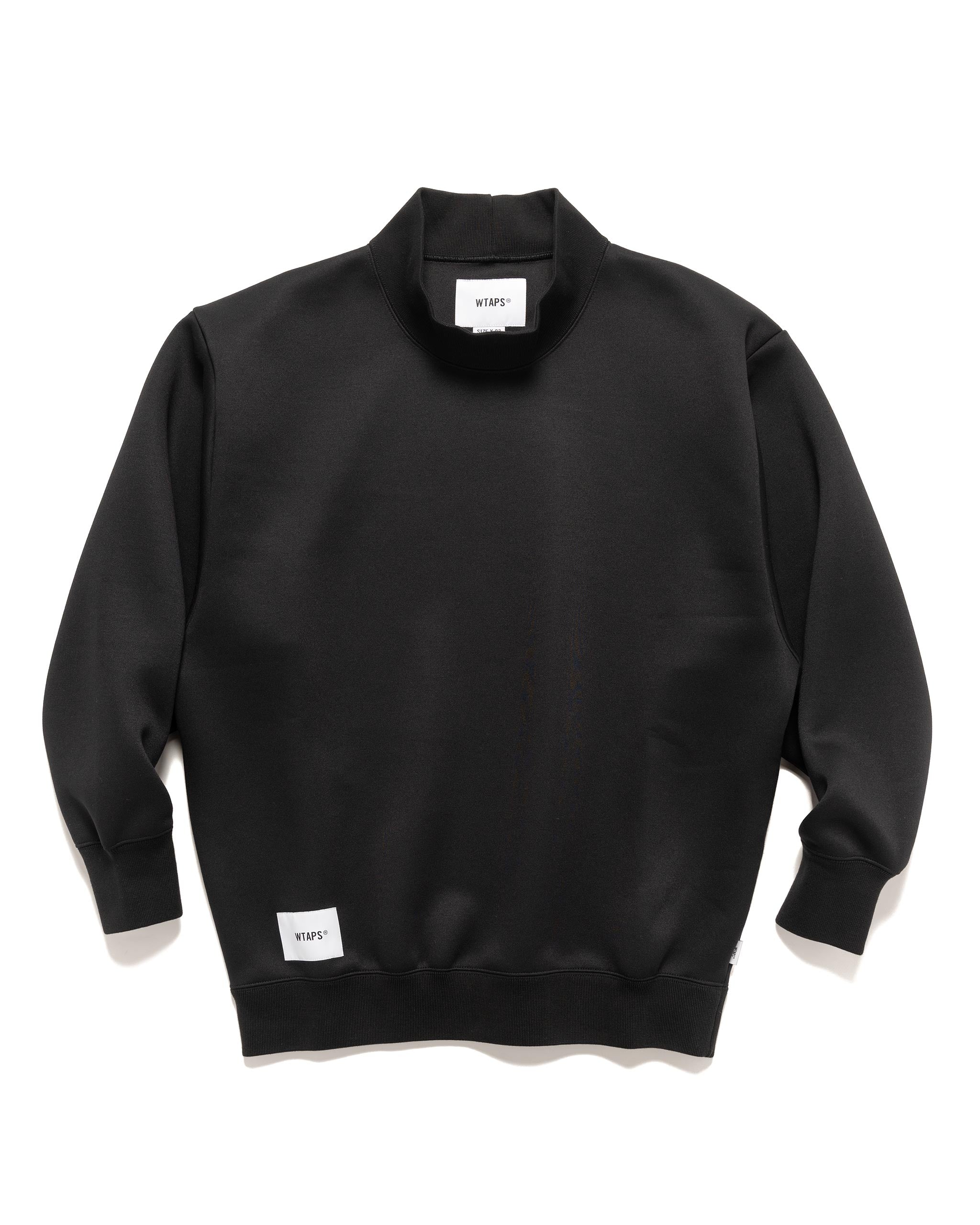 Mock Neck / Sweater / Poly. Fortless BLACK | HAVEN