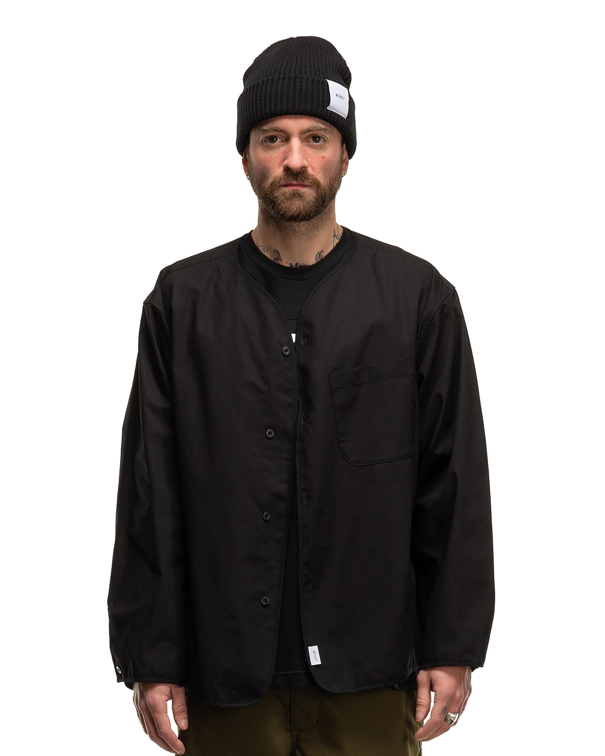 Scout / LS / Cotton Ripstop Sign Shirt BLACK