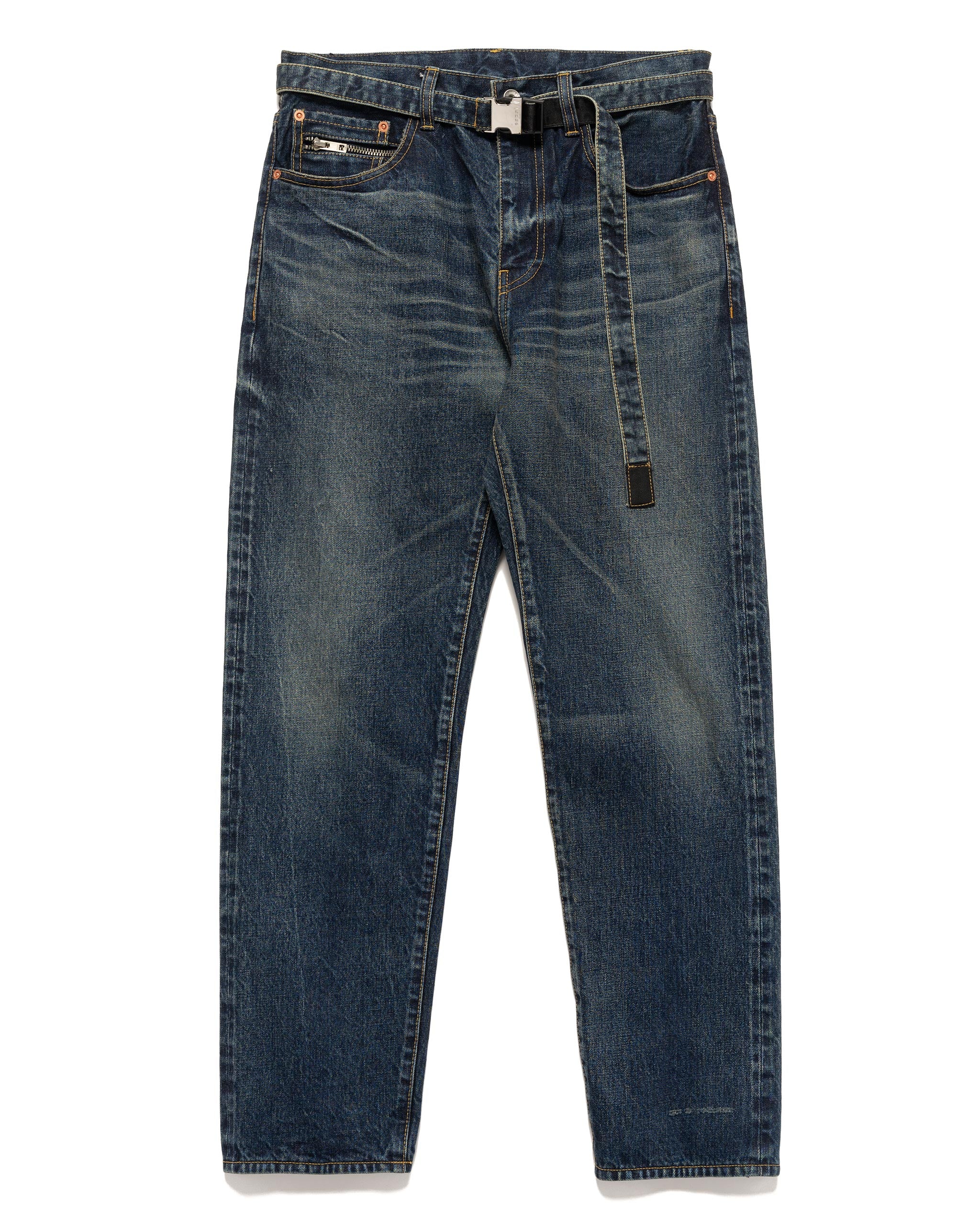 sacai Straight Denim Pant Blue