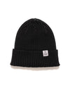 Cotton RIB Beanie Black