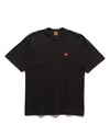 Heart Badge T-Shirt Black