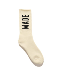 Logo Socks White