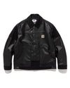 x Carhartt Synthetic Leather Jacket Black