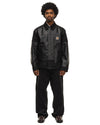 x Carhartt Synthetic Leather Jacket Black