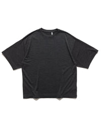 Super Soft Merino Tenjiku Halfsleeve Tee Charcoal