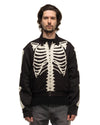 Rayon Twill BONE Drizzler Jacket Black - HAVEN