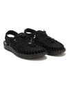 Uneek Cord Sandals Black