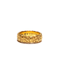 Floral Band 14K Gold Plated