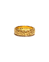 Floral Band 14K Gold Plated