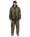 Baggysilhouette Easy Pants Olive Drab