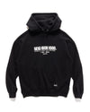 Classic Sweat Parka LS Black