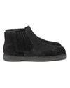 Norwegian Welt Chelsea Boot / Rough Out Black
