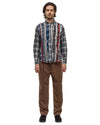 Rebuild by Needles Flannel Shirt -> Ribbon Shirt Assorted