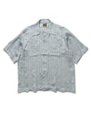 S/S Cowboy One-Up Shirt - TA/CU/PE Georgette Blue
