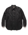 Work Shirt - Linen Canvas Black