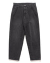 Baggysilhouette Denim Pants Black