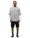 Baseball Shirt SS Grey
