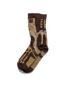 Bone Socks Brown