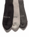 Organic Daily 3 Pack Mini Crew Socks Grey