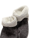 Washi Pile Short Socks Charcoal