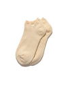 Washi Pile Short Socks Ivory