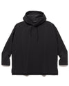 4Way Stretch Oversized Pullover Hoodie Black