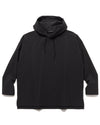 4Way Stretch Oversized Pullover Hoodie Black