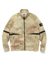 Dissolving Grid Camo Jacket Natural Beige