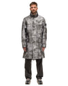 Dissolving Grid Camo Mesh On Reflective Econyl® Regenerated Jacket Dust