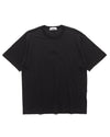'Fissato' Treatment Short Sleeve T-Shirt Black