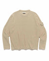 Ghost Piece Crewneck Knit Beige