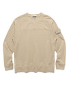 Ghost Piece Crewneck Sweatshirt Beige