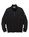 Half-Zipper Sweatshirt Black