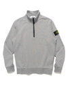 Half-Zipper Sweatshirt Melange Grey