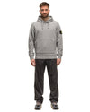 Hood Sweatshirt Melange Grey