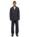 Lino Nylon Tela-TC Sport Jacket Navy Blue - HAVEN