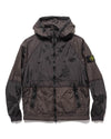Nylon Metal Watro-TC In Econyl® Regenerated Nylon Hooded Jacket Charcoal