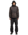 Nylon Metal Watro-TC In Econyl® Regenerated Nylon Hooded Jacket Charcoal